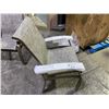 Image 2 : TELESCOPE CASUAL ARM CHAIR. ALUMINUM FRAME