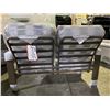 Image 2 : TELESCOPE CASUAL LARSSEN ALUMINUM FRAME PLUSH LOVESEAT