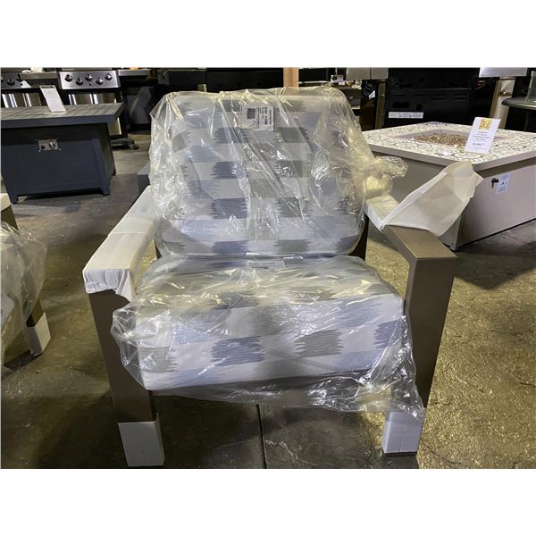 TELESCOPE CASUAL ALUMINUM FRAME PLUSH CHAIR