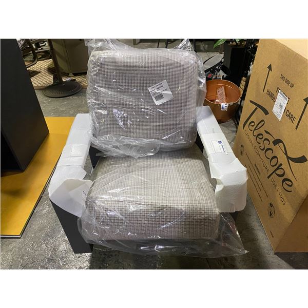 TELESCOPE CASUAL LARSSEN SWIVEL ROCKER. ALUMINUM FRAME