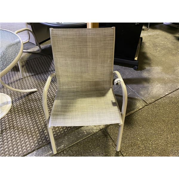 TELESCOPE CASUAL POWDER COATED ALUMINUM CHAIR