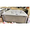 Image 1 : HOTSPRING PORTABLE SPAS LIMELIGHT FLAIR. ICE GREY/COASTAL CREY CABINET. FRESHWATER IQ WATER CARE