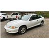Image 2 : 2002 CHEVROLET CAVALIER 2DR COUPE, WHITE, VIN 1G1JC124327418265