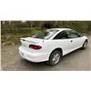 Image 4 : 2002 CHEVROLET CAVALIER 2DR COUPE, WHITE, VIN 1G1JC124327418265