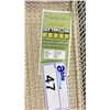 Image 2 : TREASURE GARDEN OUTDOOR RUG. FLAT WEAVE. 7'4"X5'3". PEBBLE COLOR. UV PROOF, WEATHERPROOF