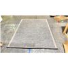 Image 4 : TREASURE GARDEN OUTDOOR RUG. FLAT WEAVE. 7'4"X5'3". PEBBLE COLOR. UV PROOF, WEATHERPROOF