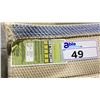 Image 3 : TREASURE GARDEN OUTDOOR RUG. FLAT WEAVE. 7'4"X5'3". SKY/BLUE COLOR. UV PROOF, WEATHERPROOF