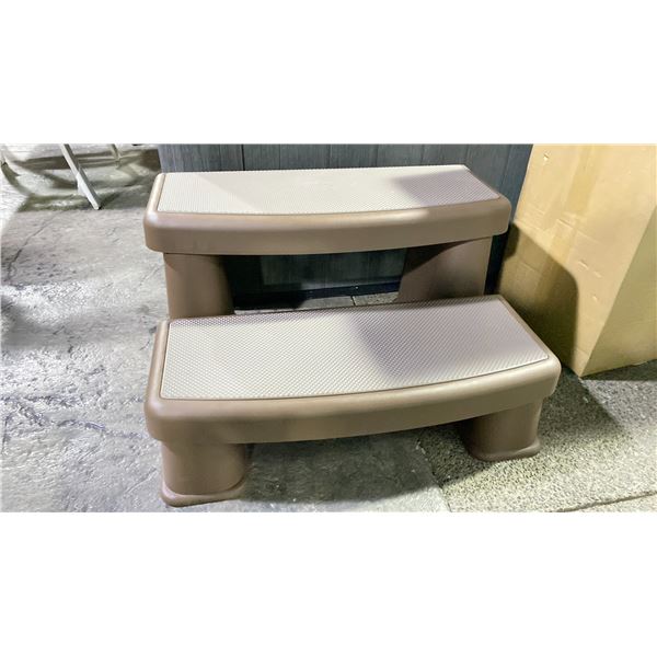 WATKINS 30"W SPA STEP. ESPRESSO COLOR MODEL 74590