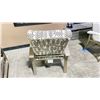 Image 2 : TELESCOPE CASUAL BELLE ISLE CUSHION ARM CHAIR COLOR CLIMBING VINES & BEACHWOOD FRAME. MARINE GRADE
