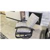 Image 4 : TELESCOPE CASUAL BELLE ISLE CUSHION SWIVEL ROCKER CHAIR COLOR AGRA CLASSIC FABRIC & BLACK FRAME.