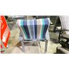 Image 2 : TELESCOPE CASUAL ARM CHAIR. MARINE GRADE POLYMER ARMS TEXTURED POWDER COATED ALUMINUM FRAME. COLOR