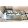 Image 1 : REGENCY PLATEAU COFFEE TABLE PROPANE FIRE TABLE. STAINLESS STEEL TOP, GLASS SURROUND AND CERAMIC