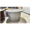 Image 3 : OW LEE VULSINI 42" ROUND CHAT HEIGHT FIRE TABLE. PROPANE BUT HAS NAT GAS CONVERSION INC.