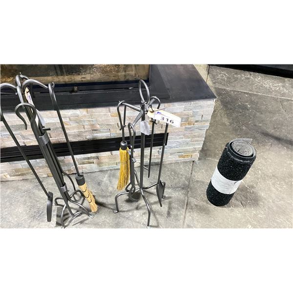 LOOP TOOL FIREPLACE TOOL SET RETAILS $388