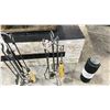 Image 2 : LOOP TOOL FIREPLACE TOOL SET RETAILS $388