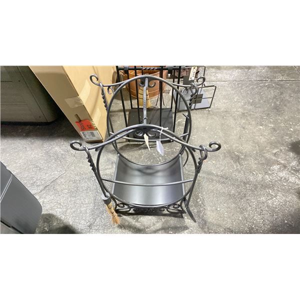 DELUXE LOG HOLDER AND TOOL SET RETAILS $479