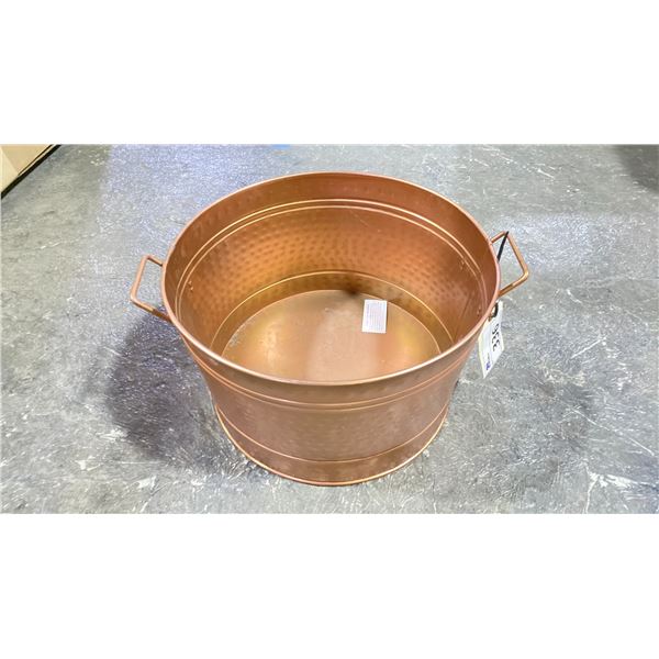 COPPER FIREWOOD BUCKET