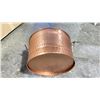 Image 2 : COPPER FIREWOOD BUCKET