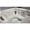Image 2 : HOTSPRING PORTABLE SPAS HOT TUB. VANGUARD IN ICE GRAY/BRUSHED NICKEL CABINET. FRESHWATER IQ WATER