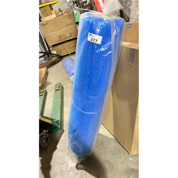 SOLAR POOL COVER. 12X24 OVAL