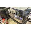 Image 2 : OONI STAINLESS TOP GRILLING/PIZZA OVEN/ PREP TABLE. 32X32" ON WHEELS