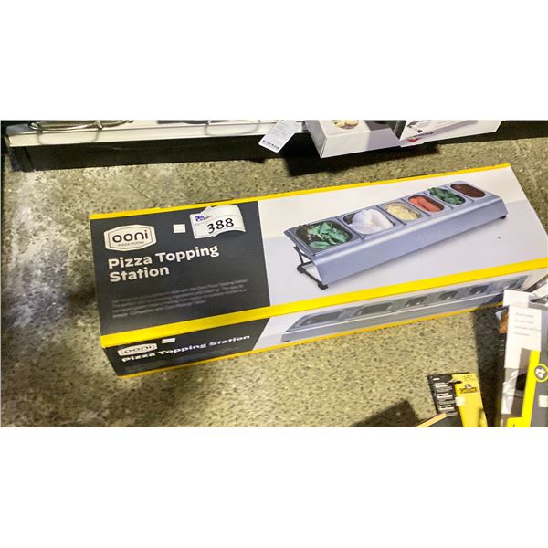OONI PIZZA TOPPING STATION