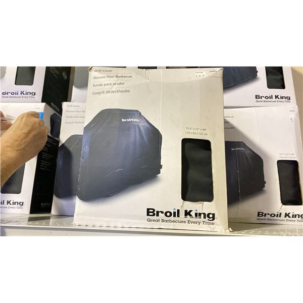 BROIL KING LARGE BBQ/GRILL COVER. 70.5X25X48"