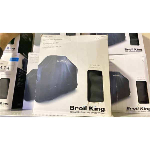 BROIL KING LARGE BBQ/GRILL COVER. 70.5X25X48"