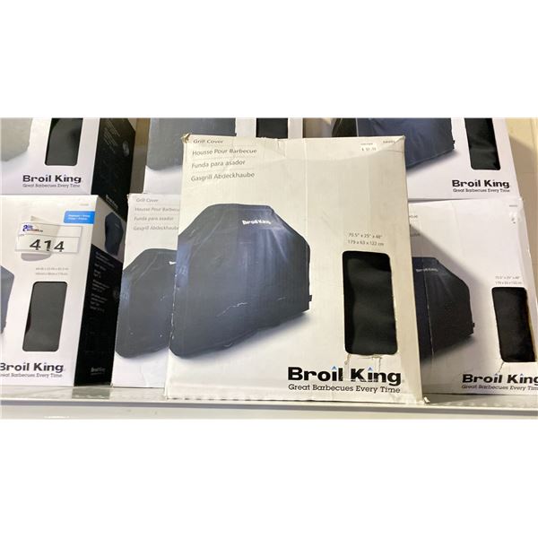 BROIL KING LARGE BBQ/GRILL COVER. 70.5X25X48"