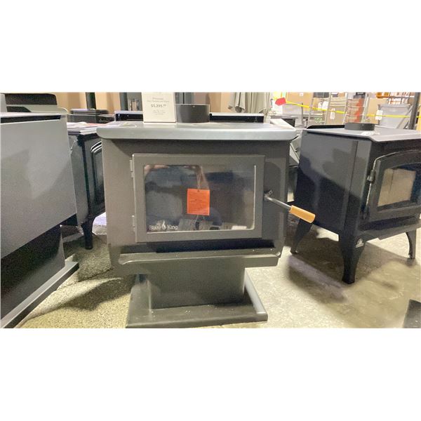 BLAZE KING PE32 PRINCESS WOOD STOVE. CATALYTIC STOVE, HEATS 1200-2500 SQ FT, 19" MAX LOG LENGTH, 4