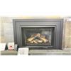 Image 3 : REGENCY ATMOSPHERE GI29LE INSET AS SHOWN WITH OAK LOG SET WITH GRATE AND EMBERS. 3 SIDED FACEPLATE,