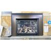 Image 1 : VALOR LEGENT G3.5 GAS INSERT. AS SHOWN WITH LEDGESTONE LINER, LOG SET, FLOATING 3 SIDED BRONZE TRIM