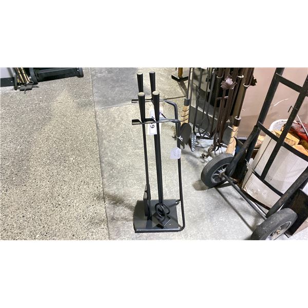 PARK AVENUE FIREPLACE TOOL SET RETAILS $399