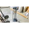Image 2 : PARK AVENUE FIREPLACE TOOL SET RETAILS $399