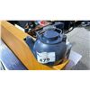 Image 1 : CAST IRON BLUE KETTLE