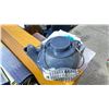 Image 2 : CAST IRON BLUE KETTLE