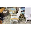 Image 4 : TELESCOPE CASUAL BEAUTIFUL BELLE ISLE SUPREME ARM CHAIR P874 SLING COLLECTION. FRAME FINISH WARM