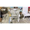 Image 3 : TELESCOPE CASUAL BEAUTIFUL BELLE ISLE SUPREME ARM CHAIR P874 SLING COLLECTION. FRAME FINISH WARM
