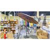 Image 2 : TREASURE GARDEN 9' COLLAR TILT PATIO UMBRELLA WITH WEIGHTED BASE