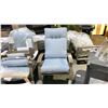 Image 2 : TELESCOPE CASUAL BELLE ISLE HI-BACK CHAIR WITH OTTOMAN