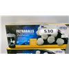 Image 2 : 3 BOXES OF OLYMPIC FILTER BALLS. THESE REPLACE SAND IN POOL FILTERS. BEST FILTRATION MEDIUM ON THE