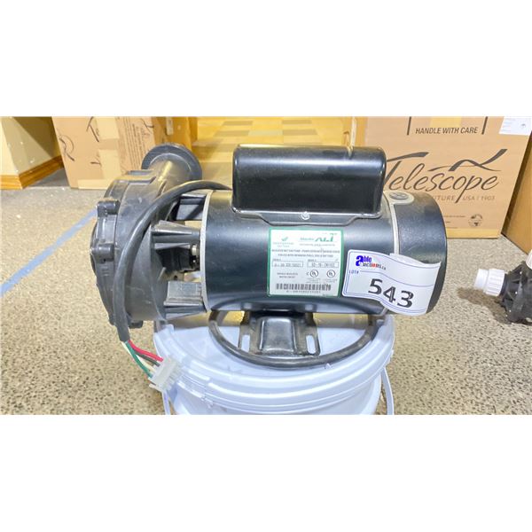BEACHCOMBER MASSAGE MASTER XLT POOL OR SPA PUMP. MODEL SD-10-2N11CC 1 HP
