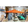 Image 2 : HENRY KA 9' OCTAGONAL TILT UMBRELLA WITH WEIGHTED BASE