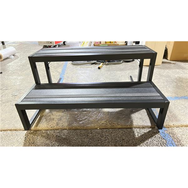 30" METAL SPA STEP NEW IN BOX NOT ASSEMBLED