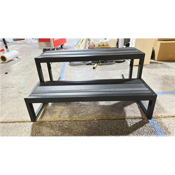 30" METAL SPA STEP NEW IN BOX NOT ASSEMBLED