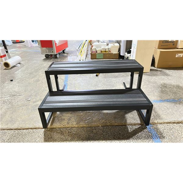 30" METAL SPA STEP NEW IN BOX NOT ASSEMBLED