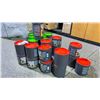 Image 1 : LARGE GROUP LOT OF FIRESTARTER WOOD AND PARAFFIN CUBES. APPROX 9 LARGE CONTAINERS AND 15 SMALL