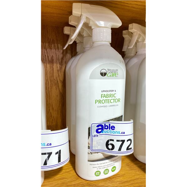3 BOTTLES FABRIC PROTECTOR RETAILS $49/BOTTLE