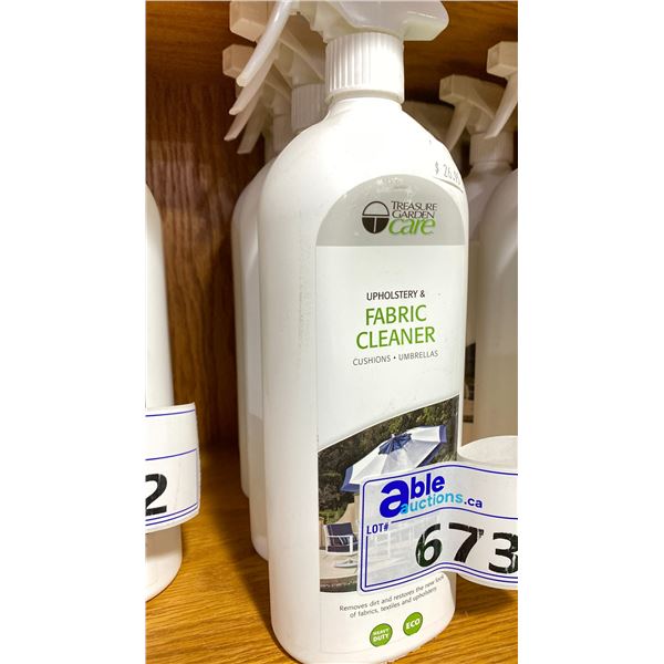 4 BOTTLES UPHOLSTERY AND FABRIC CLEANER FOR CUSHIONS AND UMBRELLAS