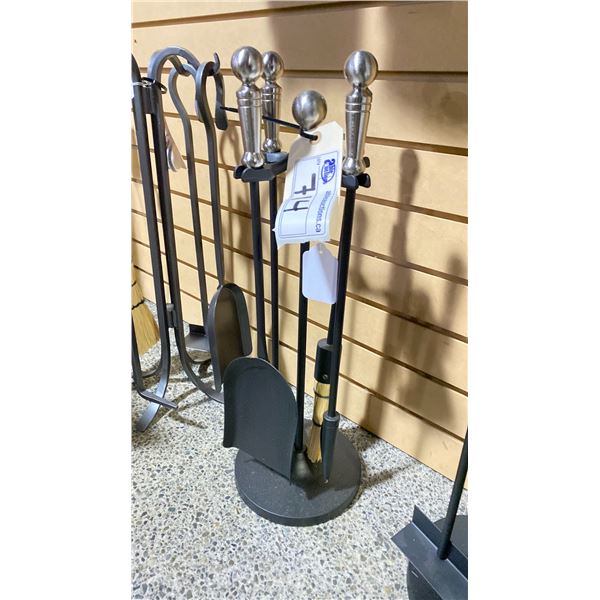 FIREPLACE TOOL SET PAXTON NICKEL
